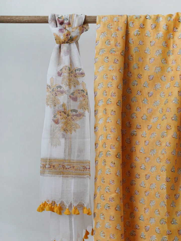 Baari Sunshine- Heavy Chanderi Fabric